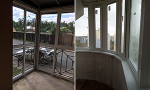 Остекление балкона и лоджии